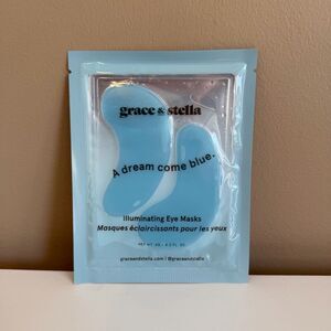 NEW Grace & Stella Illuminating Under Eye Masks Blue 48 Pairs EXP 2028